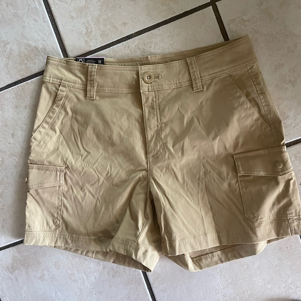 Eddie Bauer Women's Khaki Cargo Shorts